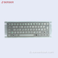 Edelstahl Tastatur fir Informatiounskiosk